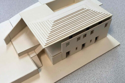Modell des Gebäudes
